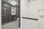Walk in stand up shower 
